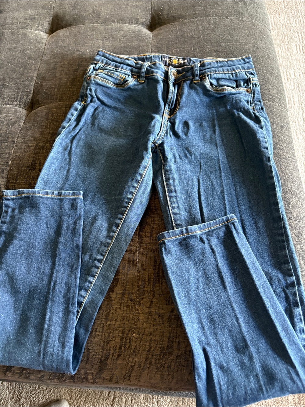 Lucky Brand Kids Straight-Leg Jeans in Blue Denim